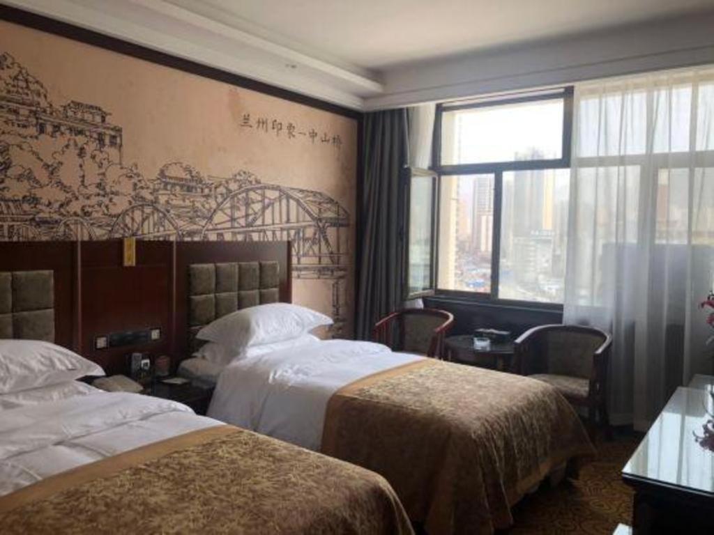 Lanzhou Hualian Hotel Exterior foto
