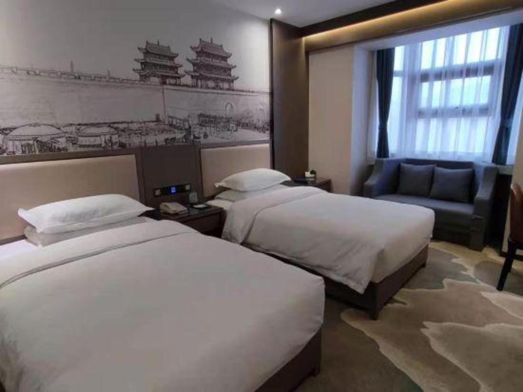 Lanzhou Hualian Hotel Exterior foto