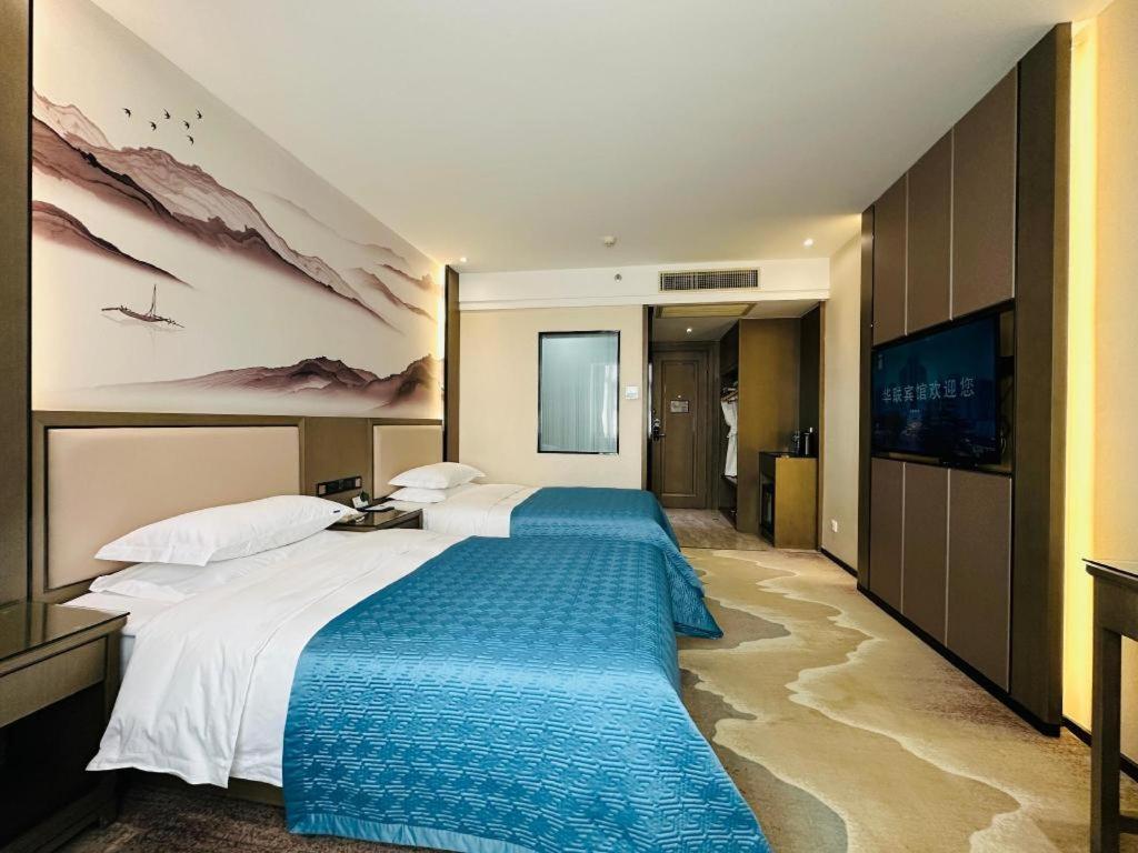 Lanzhou Hualian Hotel Exterior foto