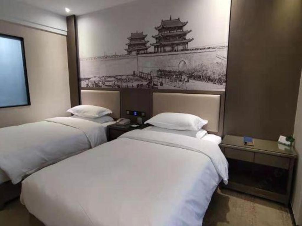 Lanzhou Hualian Hotel Exterior foto